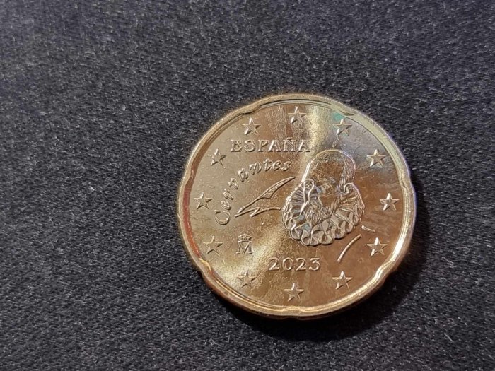  Spanien 20 Cent 2023 STG   