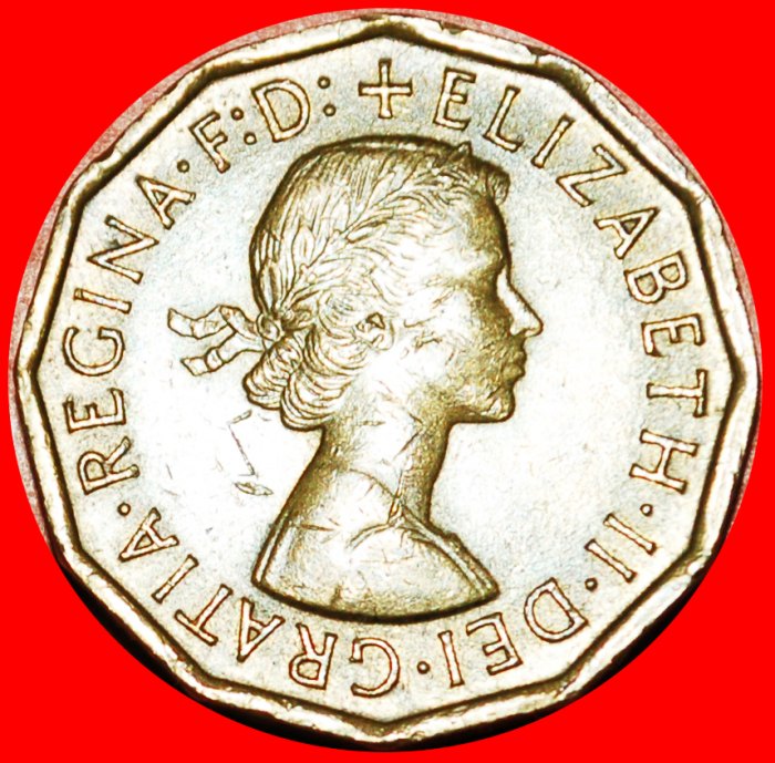  * PORTCULLIS (1954-1970):GREAT BRITAIN★3 PENCE 1966★ELIZABETH II (1953-2022)★LOW START ★ NO RESERVE!   