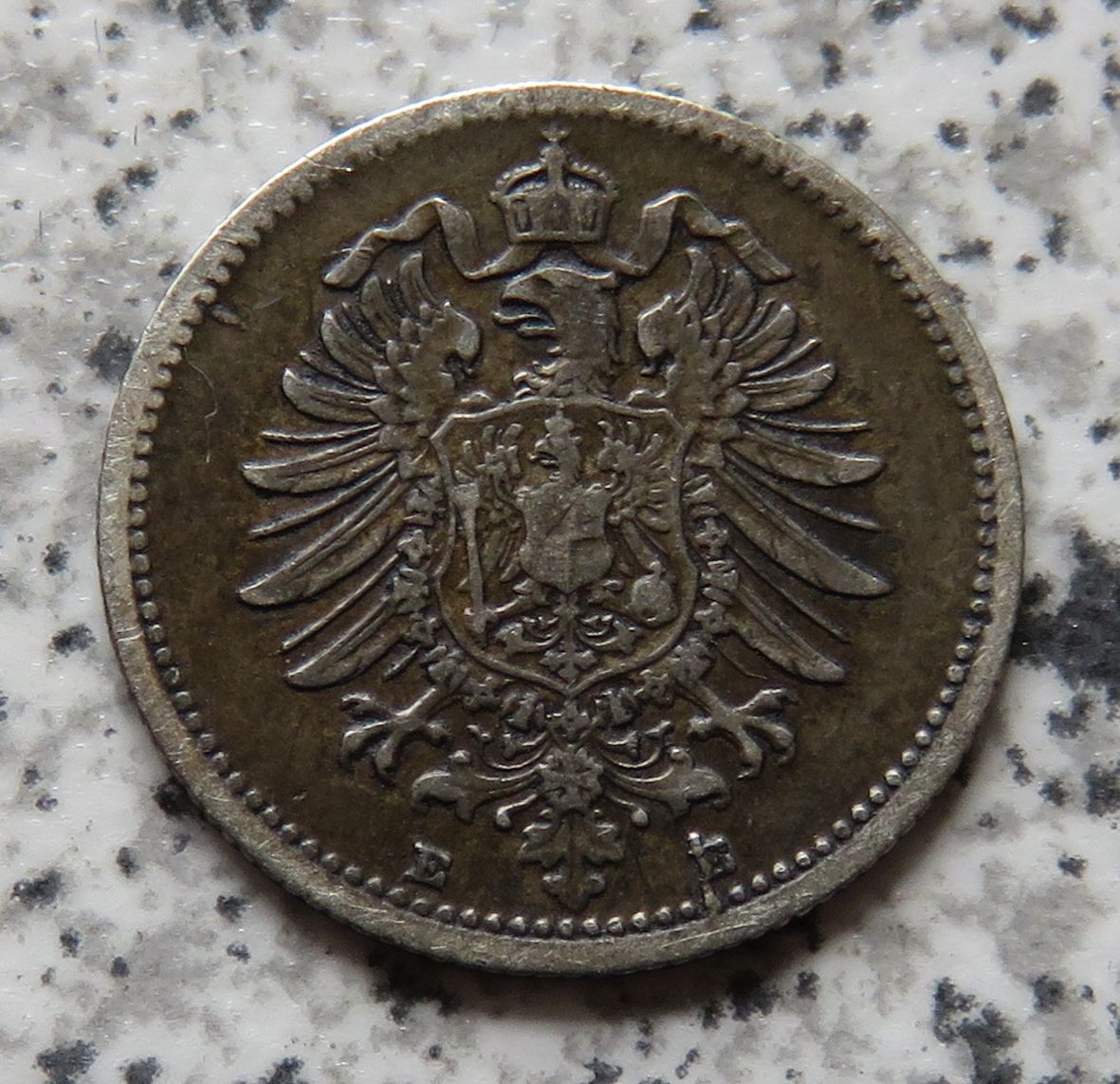  Kaiserreich 20 Pfennig 1876 E   
