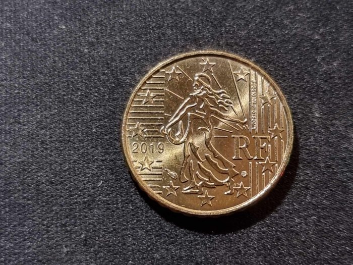  Frankreich 10 Cent 2019 STG   
