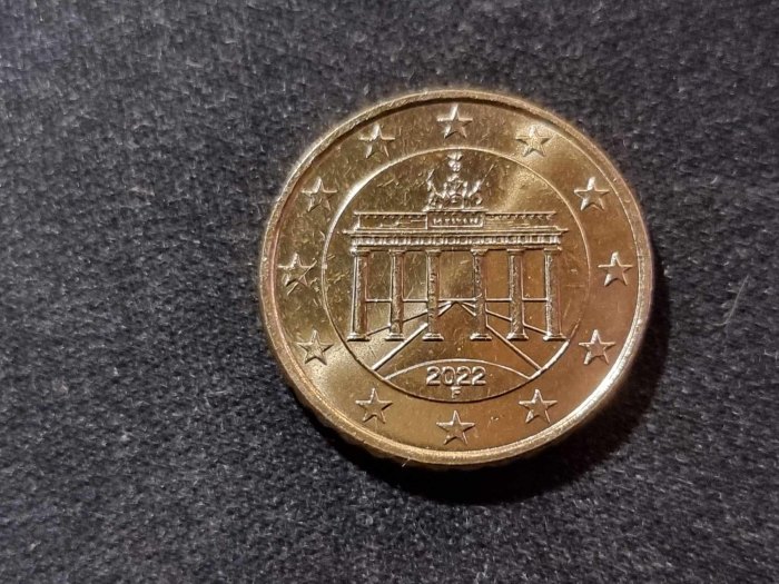  Deutschland 10 Cent 2022 F STG   