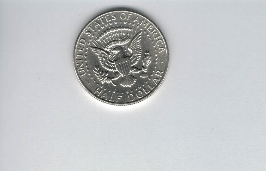  1/2 Dollar 1965 half Kennedy silber 400/á 11,5g USA Spittalgold9800 (5095   