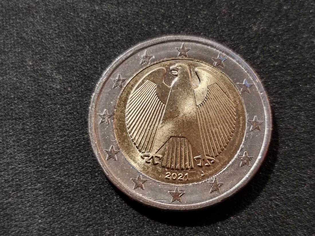  Deutschland 2 Euro 2020 J STG   