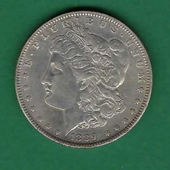  USA Morgan Dollar 1889 Münzenankauf Goldankauf Koblenz Frank Maurer AC 101   