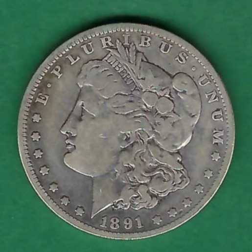  USA Morgan Dollar 1891 O Münzenankauf Goldankauf Koblenz Frank Maurer AC 105   