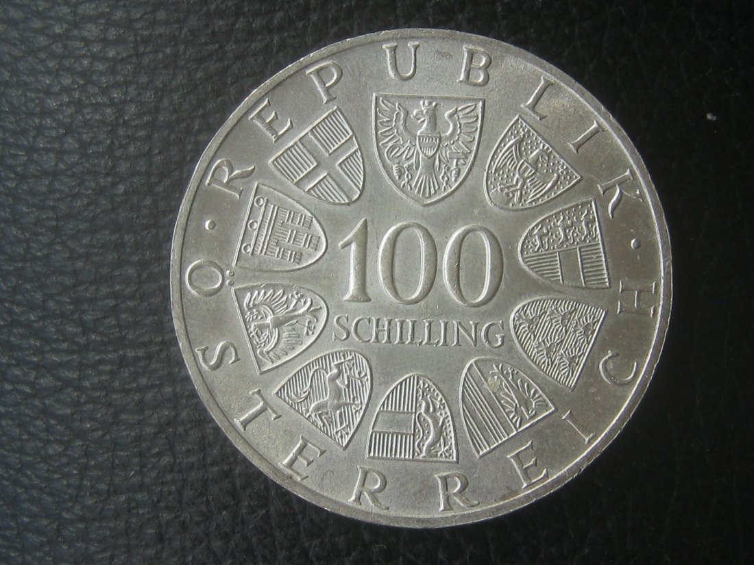  Österreich 100 Schilling; Festspiele Bregenz  1979; 640er Silber, 23,93 Gramm   