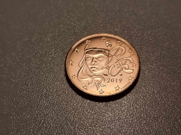  Frankreich 5 Cent 2019 STG   