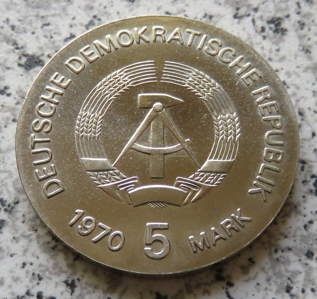  DDR 5 Mark 1970 Wilhelm Conrad Röntgen   