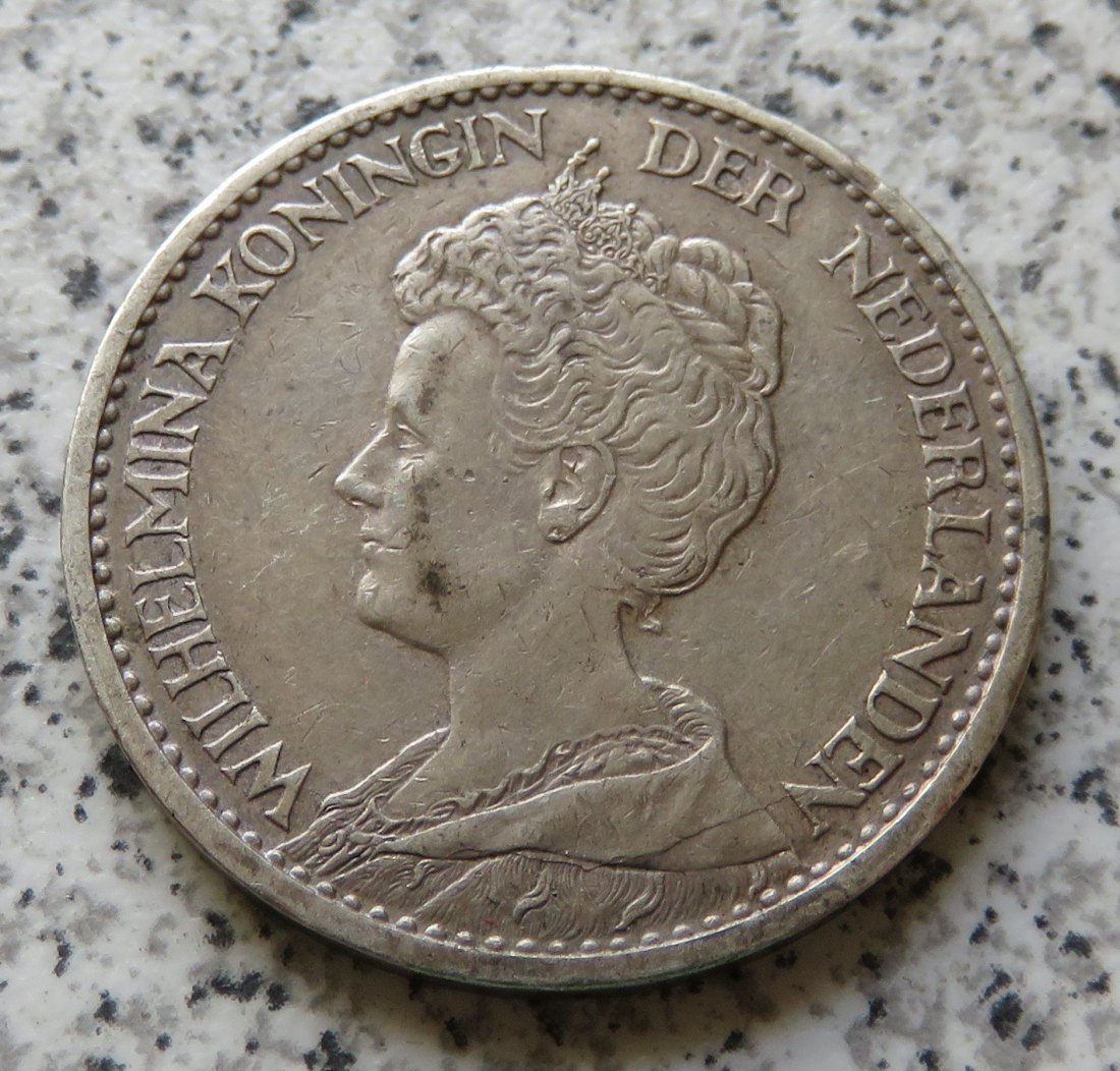  Niederlande 1 Gulden 1914   