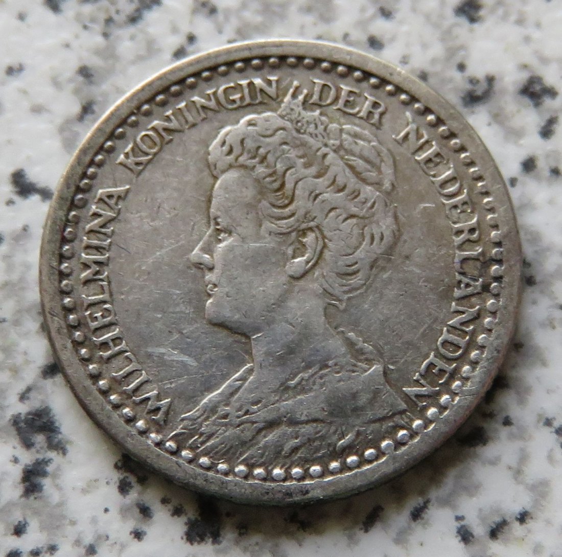  Niederlande 10 Cents 1925   