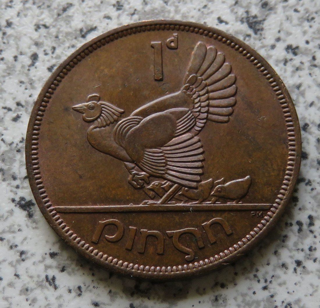  Irland One Penny 1963 / Irland 1 Penny 1963   