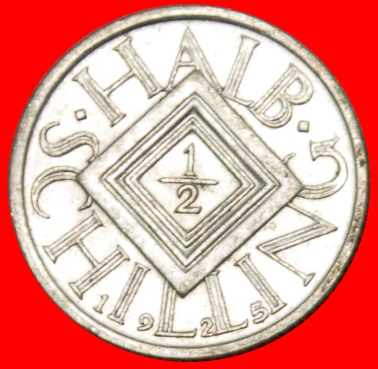  * SILVER (1924-1926): AUSTRIA ★ 1/2 SHILLING 1925! LOW START ★ NO RESERVE!   