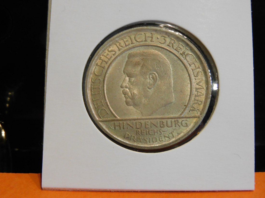  GERMANY 3 MARK 1929 F WEIMAR.GRADE-PLEASE SEE PHOTOS.   