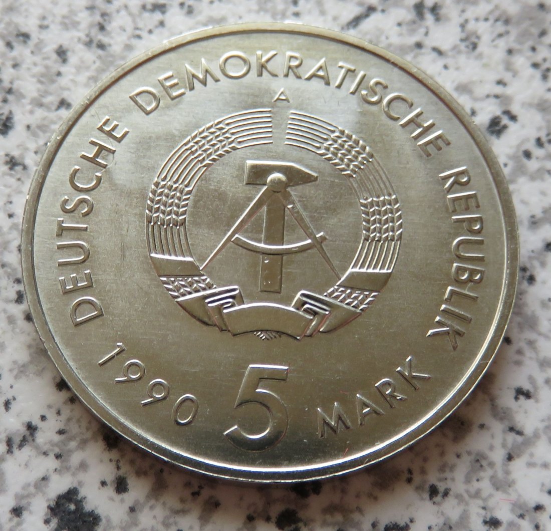  DDR 5 Mark 1990 500 Jahre Postwesen   