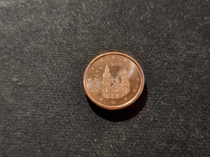  Spanien 1 Cent 2018 STG   