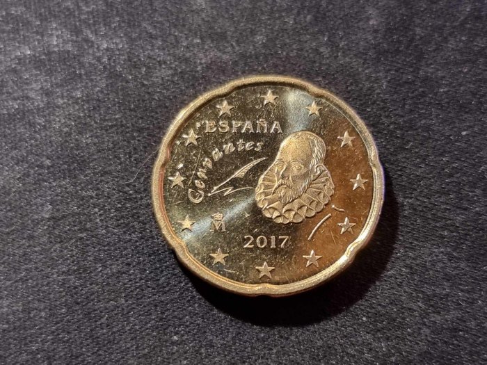  Spanien 20 Cent 2017 STG   