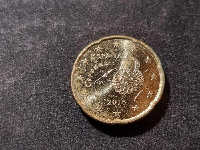  Spanien 20 Cent 2016 STG   