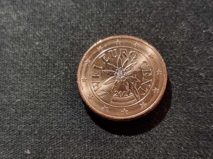  Österreich 2 Cent 2022 STG   