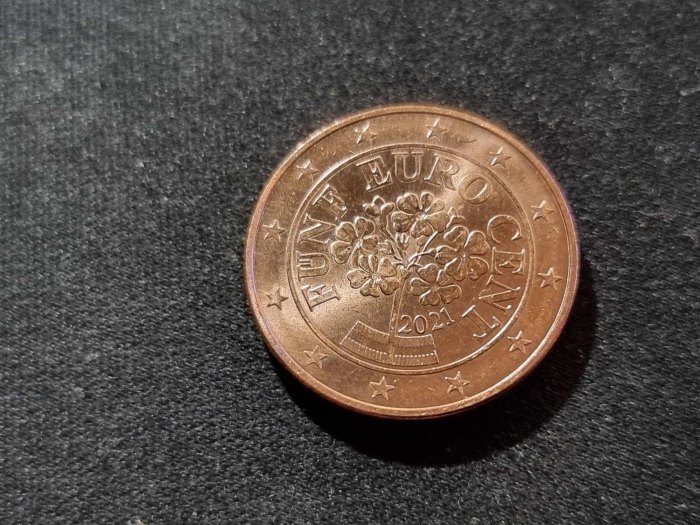  Österreich 5 Cent 2021 STG   