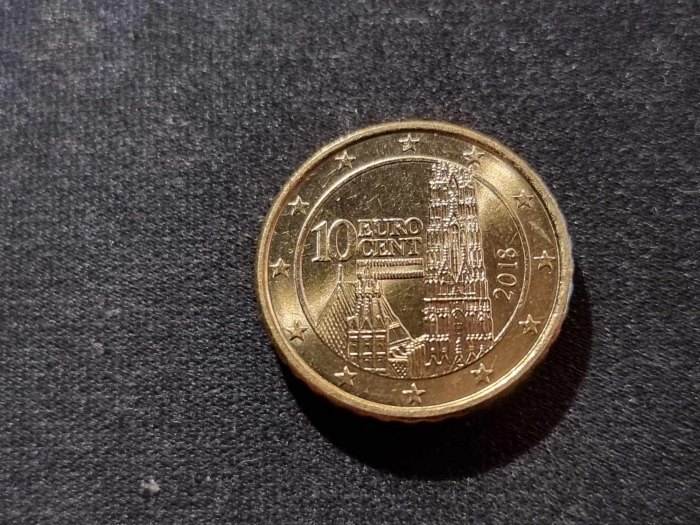  Österreich 10 Cent 2018 STG   