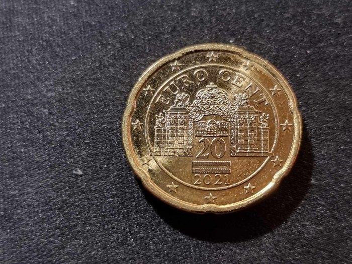  Österreich 20 Cent 2021 STG   