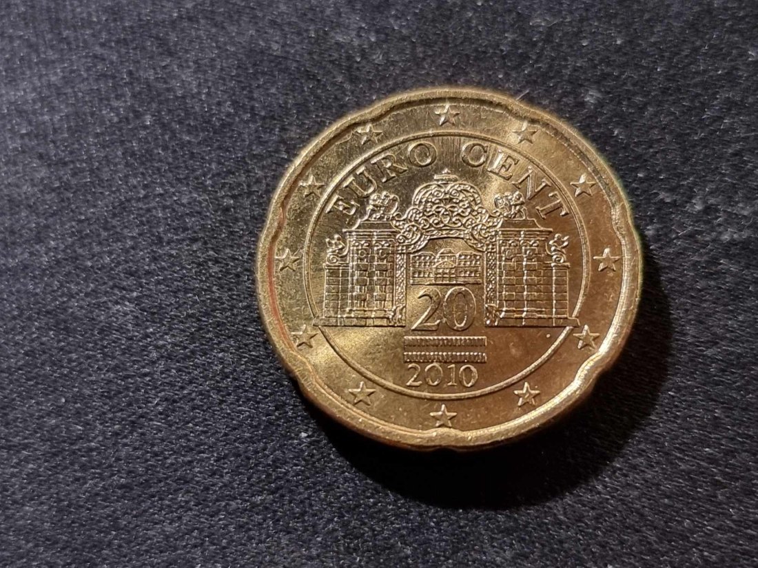  Österreich 20 Cent 2010 STG   