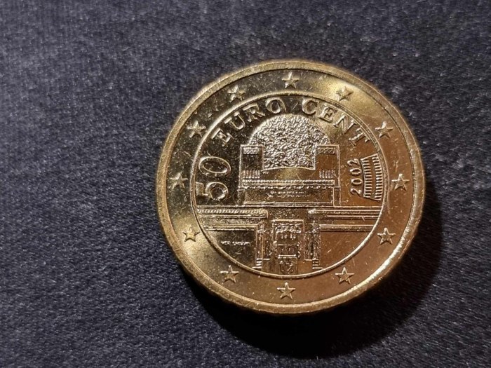  Österreich 50 Cent 2002 STG   