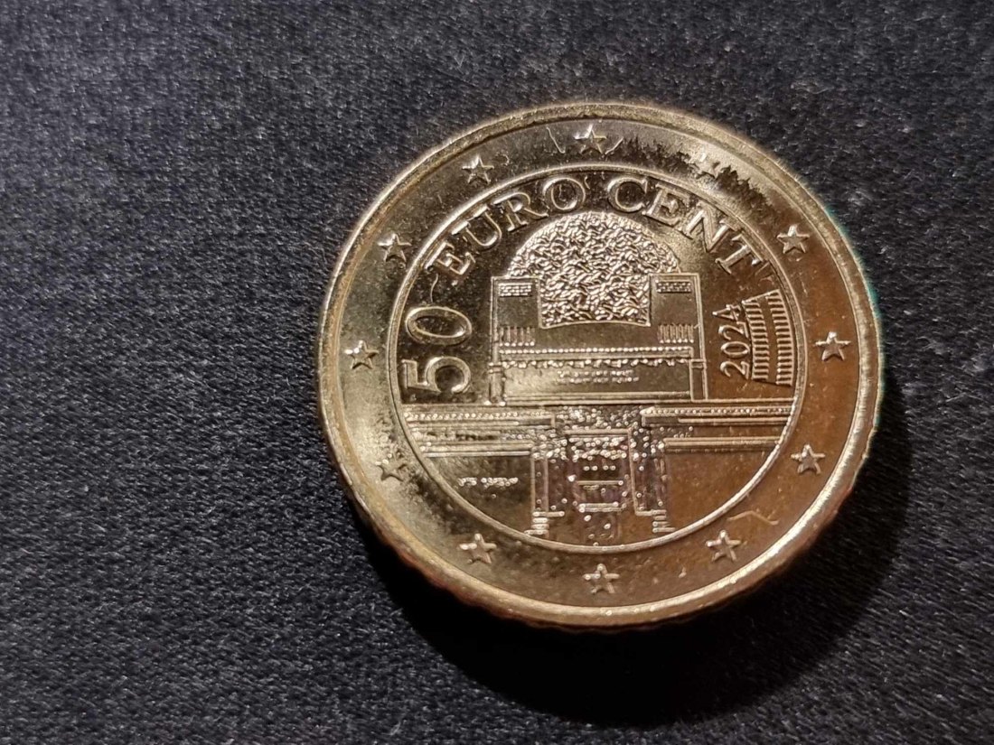  Österreich 50 Cent 2024 STG   