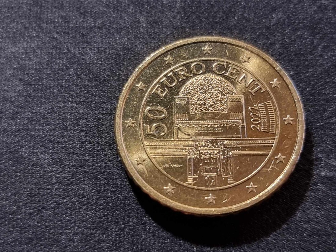  Österreich 50 Cent 2022 STG   