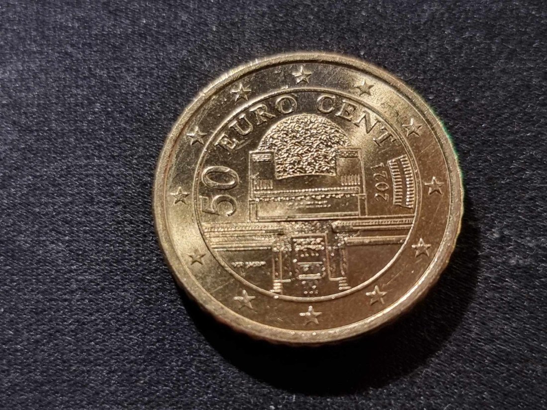  Österreich 50 Cent 2021 STG   