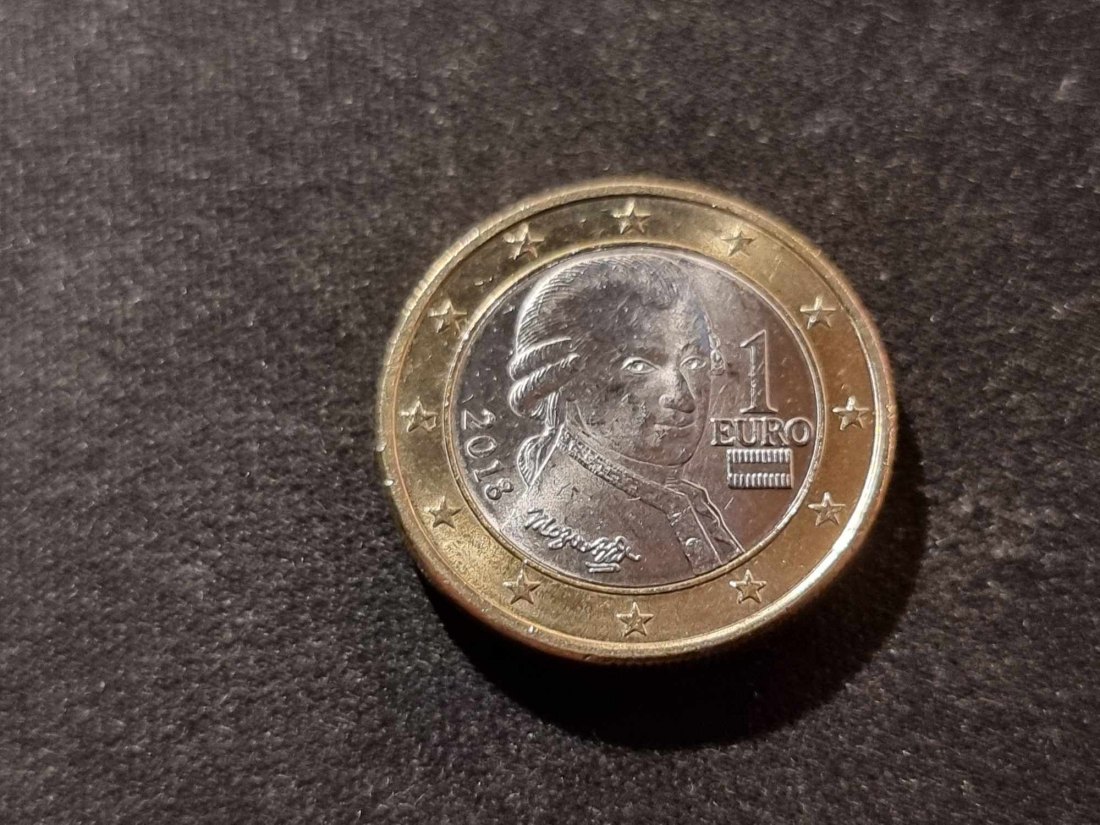  Österreich 1 Euro 2018 STG   