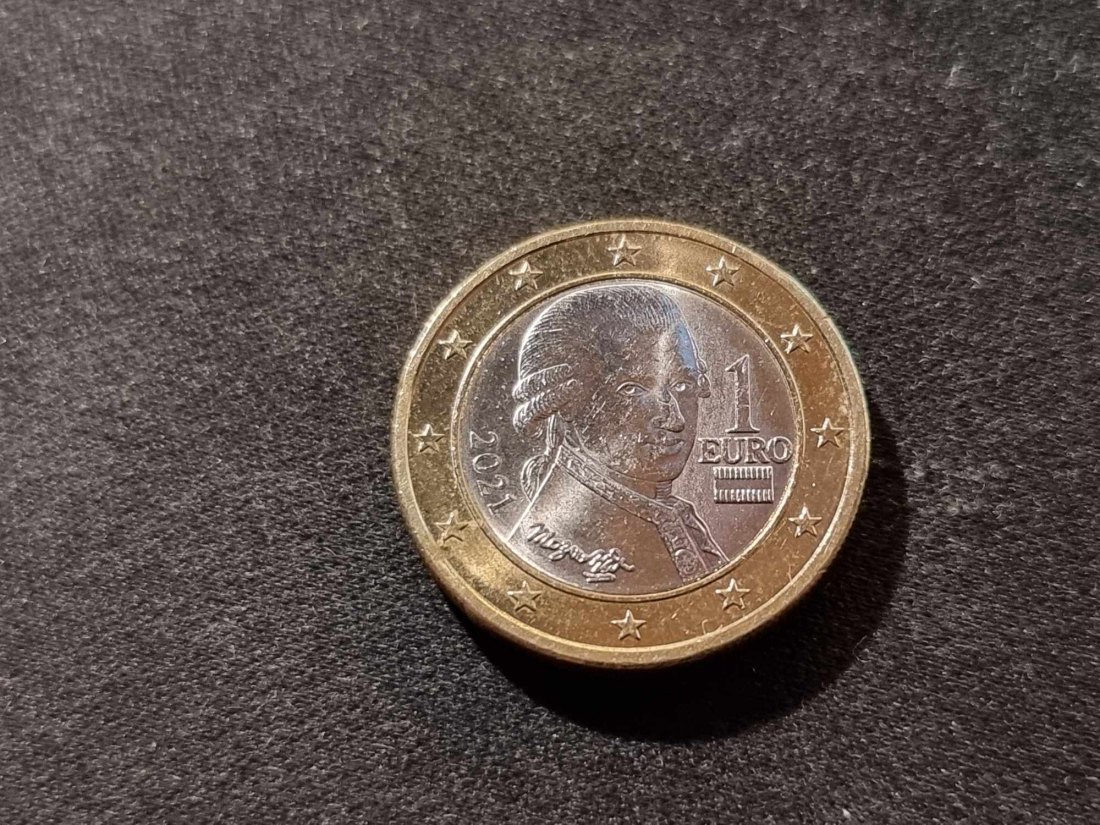  Österreich 1 Euro 2021 STG   