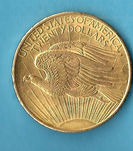  USA St.Gaudens 20 Dollar 1908 33,4 Gramm AU vz Münzenankauf Koblenz Frank Maurer AC234   