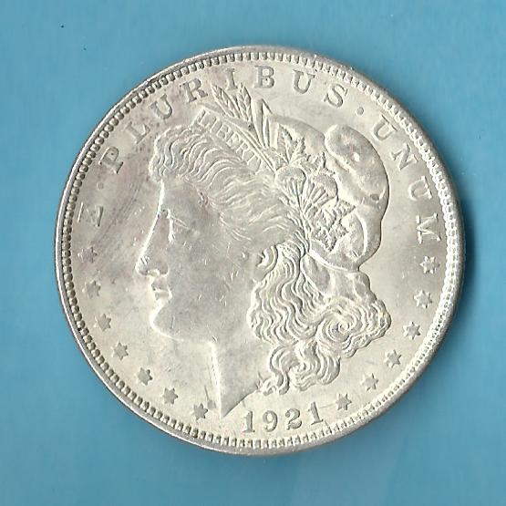  USA Morgan Dollar 1921 vz+ Münzenankauf Koblenz Frank Maurer AC238   