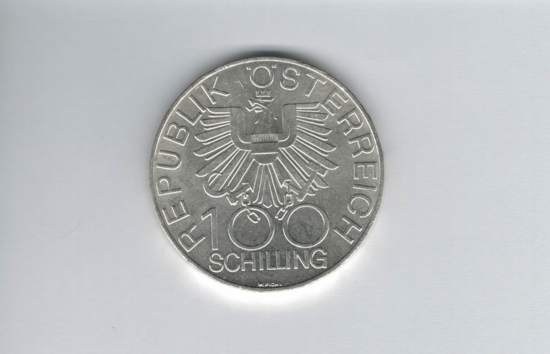  100 Schilling 1979 200 Jahre Innviertel bei Österreich silber Österreich 2.Rep (01914/22)   