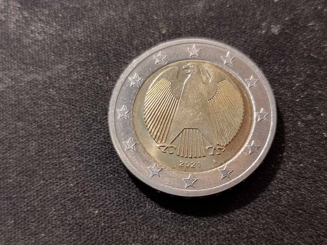  Deutschland 2 Euro 2021 A STG   