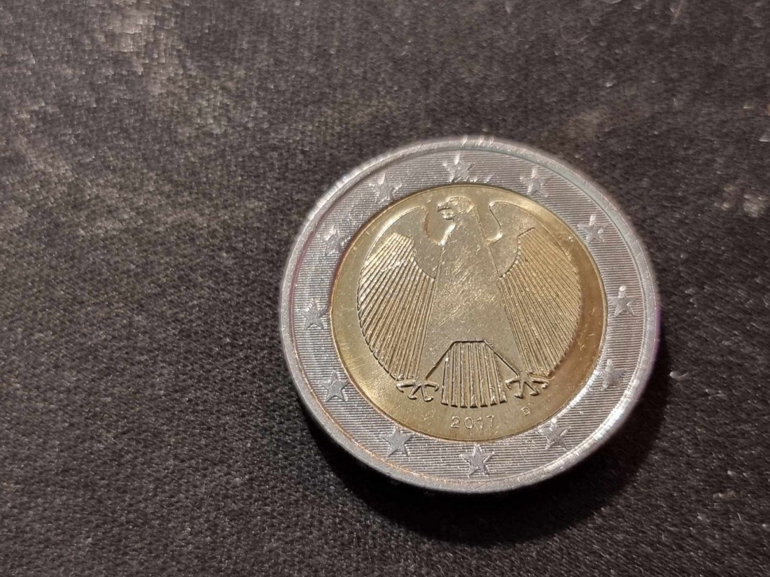  Deutschland 2 Euro 2017 D STG   