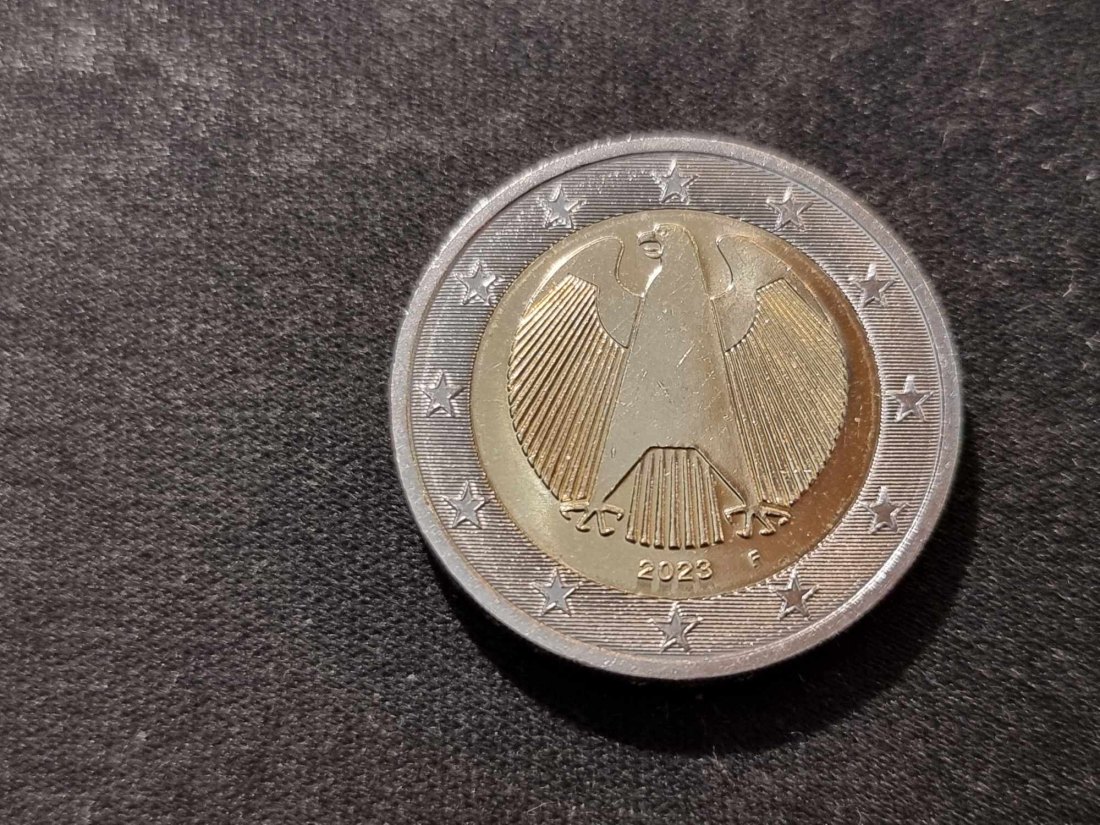  Deutschland 2 Euro 2023 F STG   