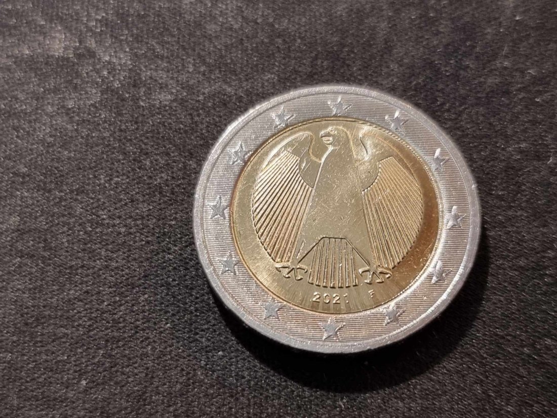  Deutschland 2 Euro 2021 F STG   