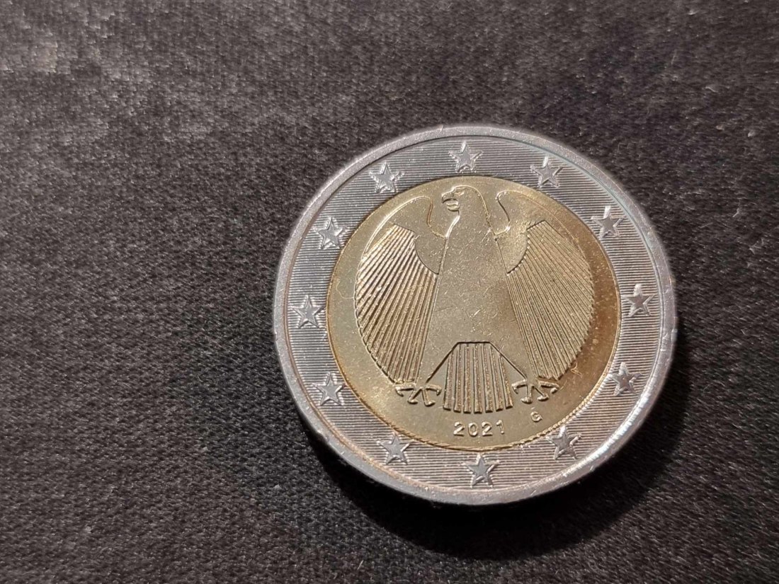  Deutschland 2 Euro 2021 G STG   