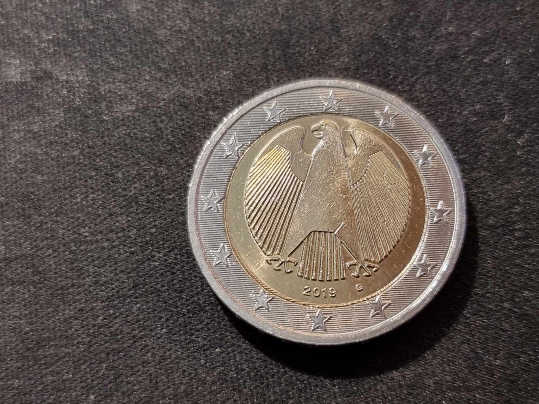  Deutschland 2 Euro 2019 G STG   