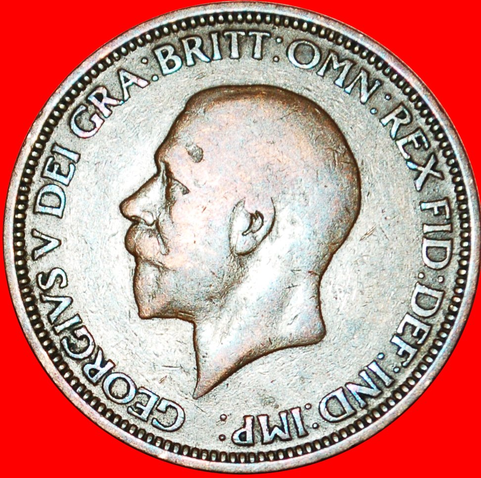  * MISTRESS OF SEAS: GREAT BRITAIN ★ HALF PENNY 1931! GEORGE V (1911-1936)★LOW START ★ NO RESERVE!   