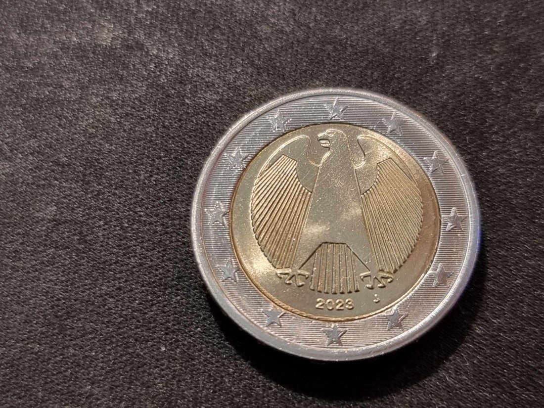  Deutschland 2 Euro 2023 J STG   