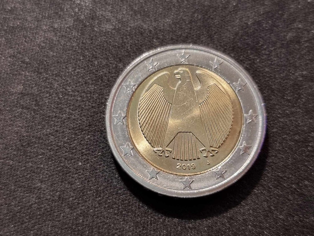  Deutschland 2 Euro 2019 J STG   