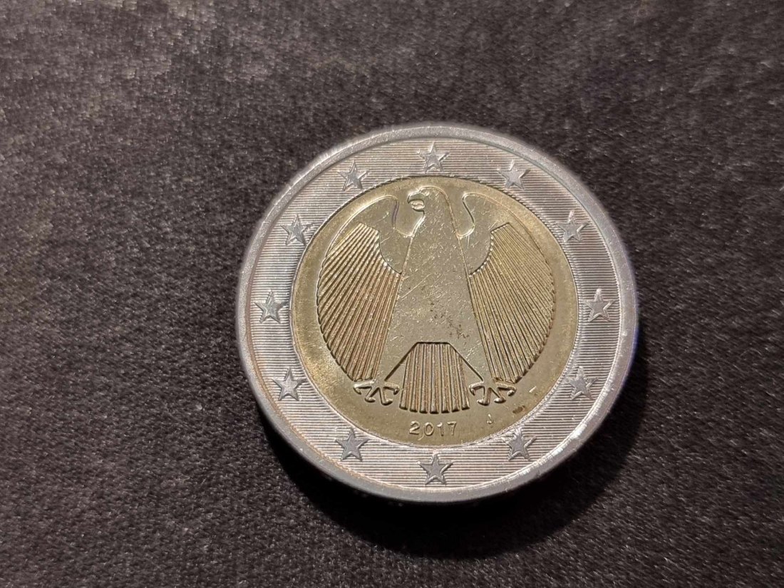  Deutschland 2 Euro 2017 J STG   