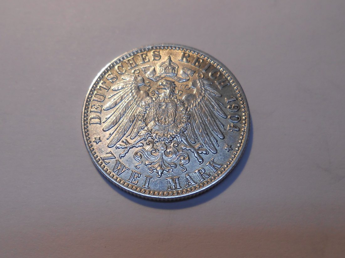  Bremen  2 Mark 1904 J, Jäger 59   