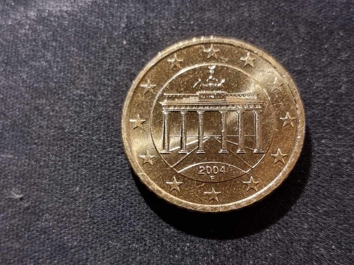  Deutschland 50 Cent 2004 F STG   