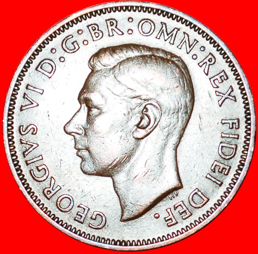  * SHIP (1937-1970): GREAT BRITAIN ★ HALF PENNY 1952! GEORGE VI (1937-1952) ★LOW START ★ NO RESERVE!   