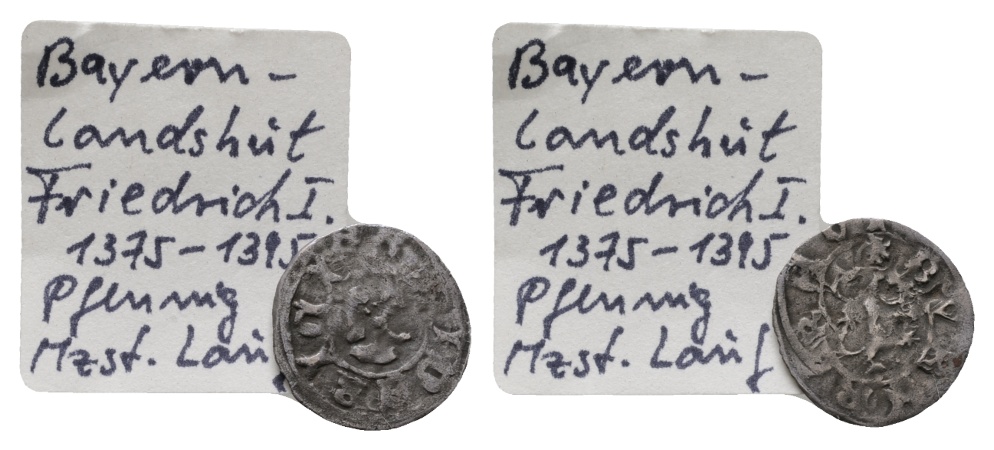  Mittelalter; Pfennig; 0,37 g   