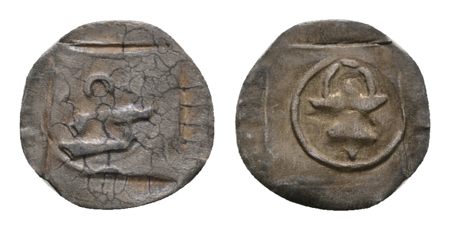  Mittelalter Pfennig; 0,34 g   